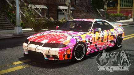 Nissan Skyline R33 LST S14 pour GTA 4