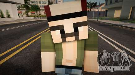 Minecraft Ped Swmotr für GTA San Andreas