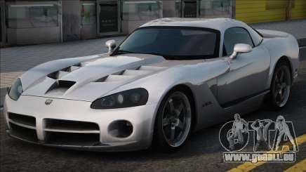 Dodge Viper ACR White für GTA San Andreas