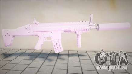 Pink M4 für GTA San Andreas