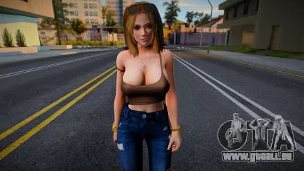 Tina Armstrong - Slip Skinny Destroyed Jeans pour GTA San Andreas