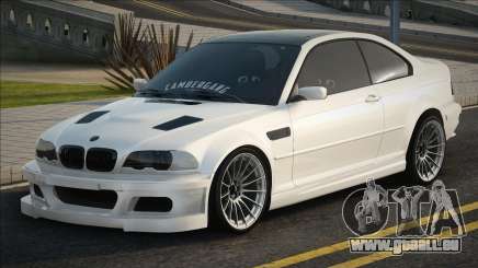 BMW M3 White pour GTA San Andreas