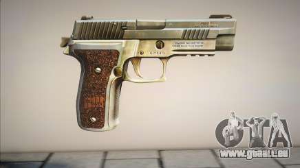 Gold - Green Desert Eagle pour GTA San Andreas