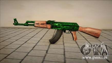 Green AK-47 [v1] für GTA San Andreas