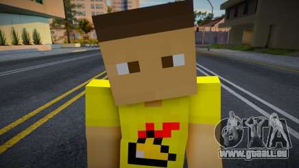 Minecraft Ped Wmybell pour GTA San Andreas