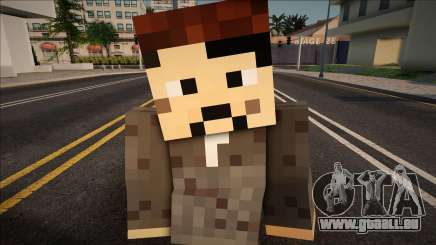 Minecraft Ped Wmymech pour GTA San Andreas