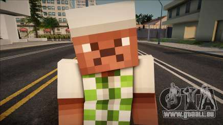 Minecraft Ped Wmygol1 pour GTA San Andreas