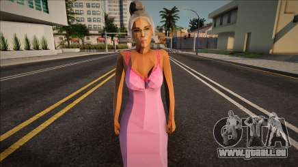 Mädchen Svetlana im Kleid für GTA San Andreas