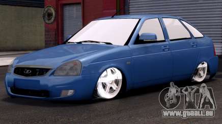 Lada Priora Hetchbek Blue für GTA 4