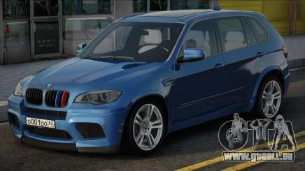 BMW X5m E70 Blue pour GTA San Andreas