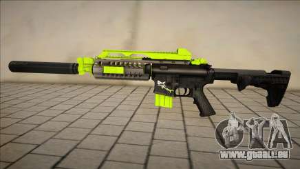 Green MP5lng für GTA San Andreas