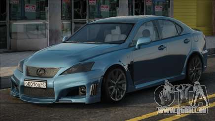 Lexus IS-F Blu pour GTA San Andreas