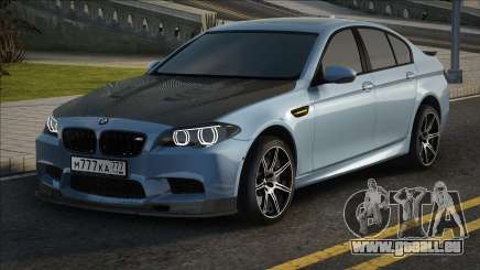 BMW M5 F10 Blue für GTA San Andreas