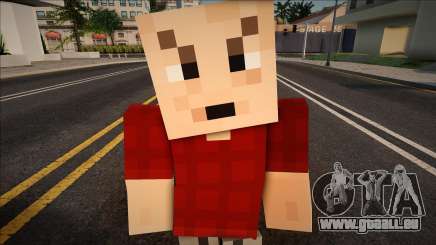 Minecraft Ped Omost pour GTA San Andreas