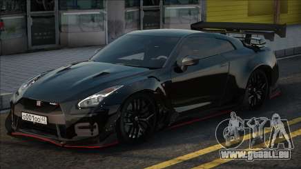 Nissan GTR 2017 Black für GTA San Andreas