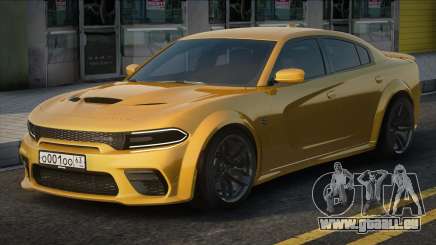 Dodge Charger SRT Yellow für GTA San Andreas