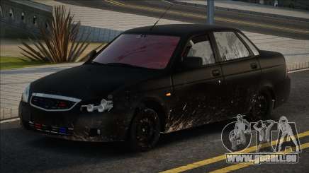 Lada Priora Black Gr pour GTA San Andreas