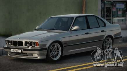 BMW E34 M5 Silver pour GTA San Andreas