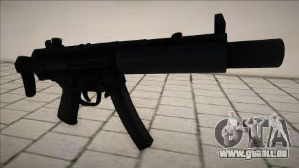 Mp5 Red ver pour GTA San Andreas