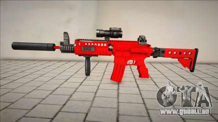 Red Gun Elite M4 für GTA San Andreas
