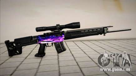 Sniper Rifle Purple für GTA San Andreas