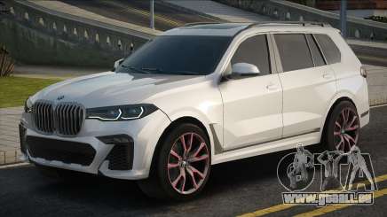 BMW X7 White für GTA San Andreas