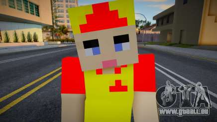 Minecraft Ped Wmypizz für GTA San Andreas
