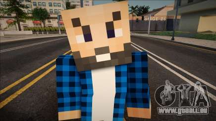 Minecraft Ped Hmost pour GTA San Andreas