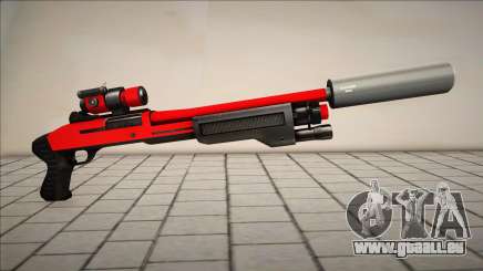 Red Gun Elite Chromegun für GTA San Andreas