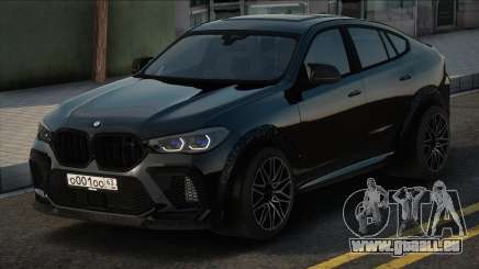 BMW X6m Competition Blek pour GTA San Andreas