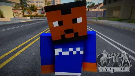 Minecraft Ped Madd Dogg pour GTA San Andreas
