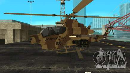Iranische Glocke AH-1 Kobra Wüstentarnung - IRIAA für GTA San Andreas