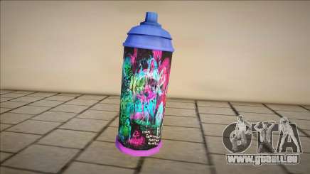 Japan Style Spraycan pour GTA San Andreas