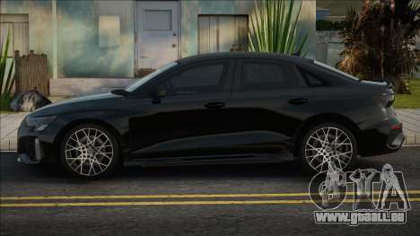 Audi RS3 2023 Blek für GTA San Andreas