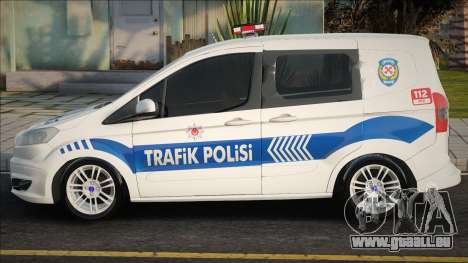 Ford Tourneo Kurier Trafik Polis Aracı V1 für GTA San Andreas