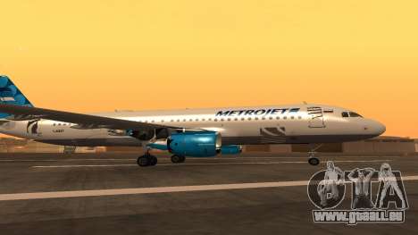 Airbus A321 Metrojet Kogalymavia für GTA San Andreas