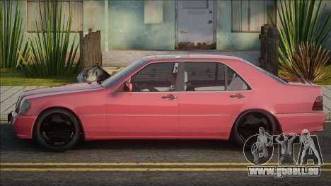 Mercedes-Benz W140 S600 JST pour GTA San Andreas