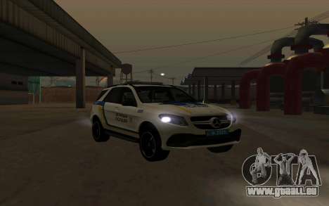 Mercedes-Benz GLE 63s NP Ukraine für GTA San Andreas