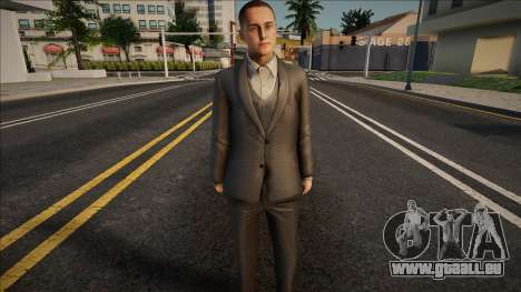Un jeune homme en costume pour GTA San Andreas