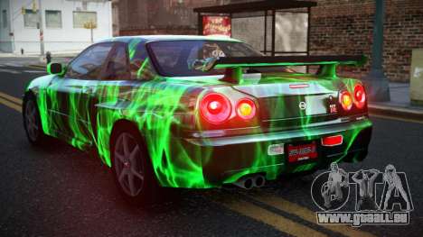 Nissan Skyline R34 PNZ S3 pour GTA 4