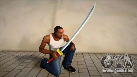 Yuta Okkotsu Katana pour GTA San Andreas