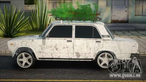 VAZ 2105 avec un sapin de Noël pour GTA San Andreas