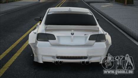 BMW M3 E92 [White] pour GTA San Andreas