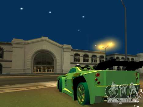 Ligne de basse de : Hot Wheels Acceleracers pour GTA San Andreas