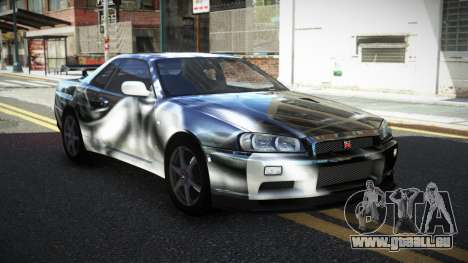 Nissan Skyline R34 PNZ S6 für GTA 4