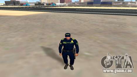 Patrouilleur de la police colombienne 2024 pour GTA San Andreas