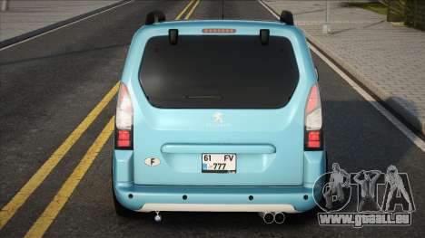 Peugeot Partner VIP pour GTA San Andreas