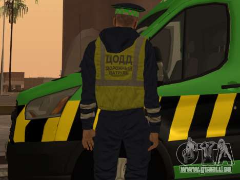 Inspektor der Verkehrsmanagementzentrale für GTA San Andreas