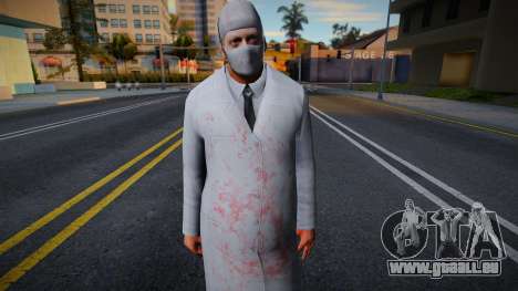 Masque facial scientifique allemand o Científico pour GTA San Andreas