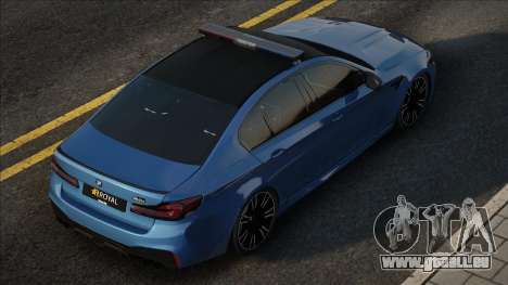 BMW F90 Blue pour GTA San Andreas